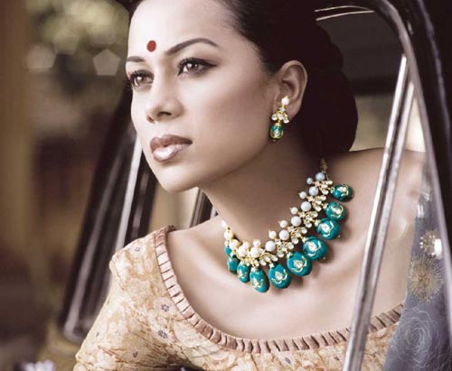 Kundan jewellery designed for movie Paheli