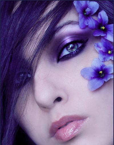 Violet look