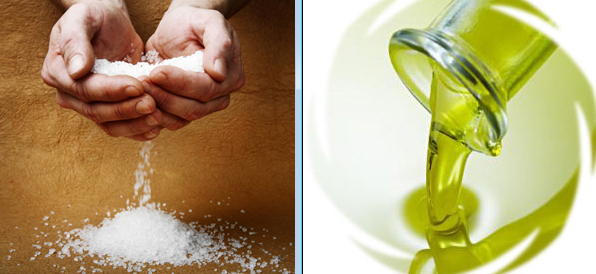 Epsom salt and Olive oil
