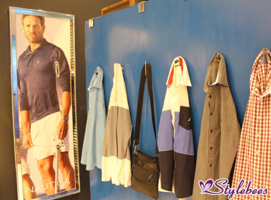 Nautica showroom mens clothing