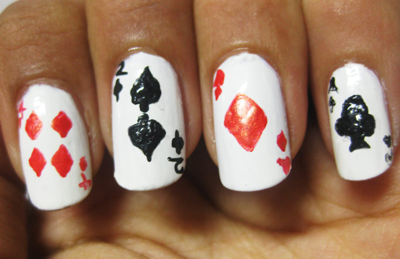 Playing Card Manicure Ideas - wide 1