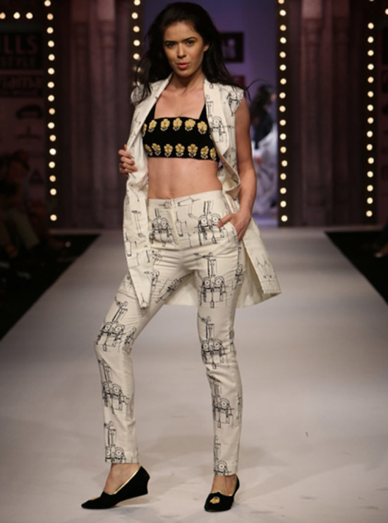 masaba in wills india fashion week ss14