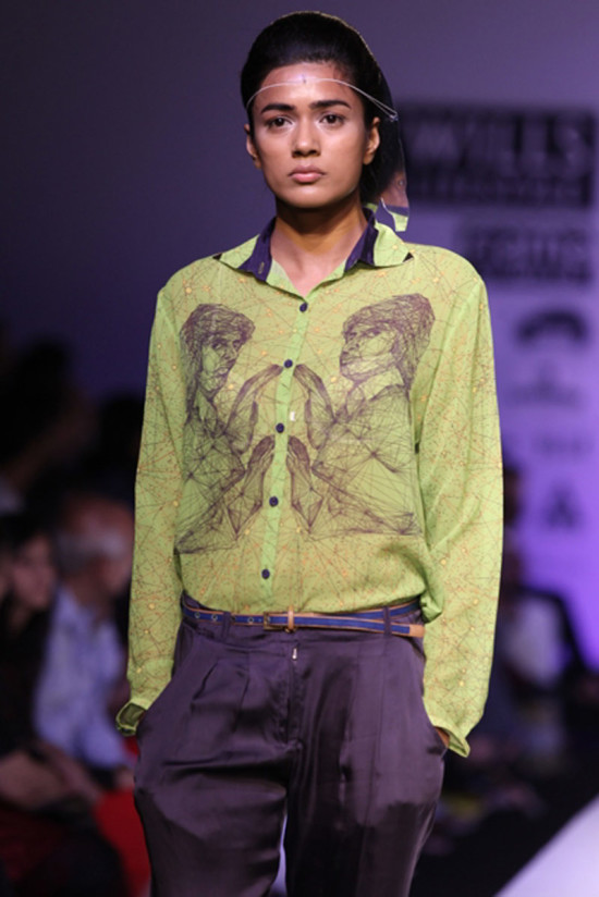 nida-mahmood-bombay-bioscope in wills india fashion week ss14