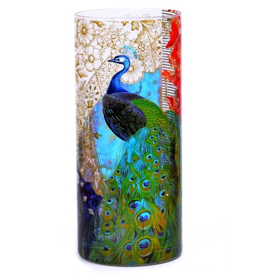 peacock-vase