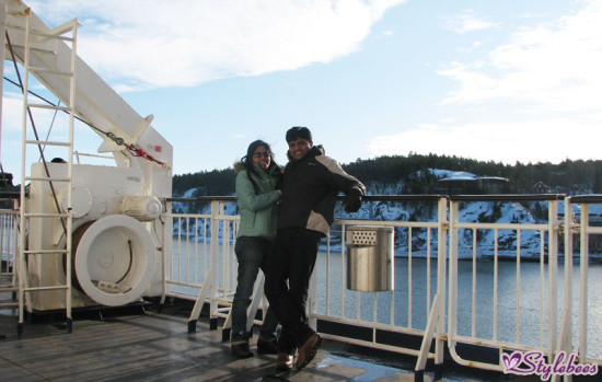 abhishek and swati on cruise