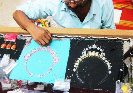 artisan making handmade jewellery