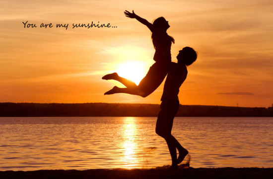 you are my sunshine love quote