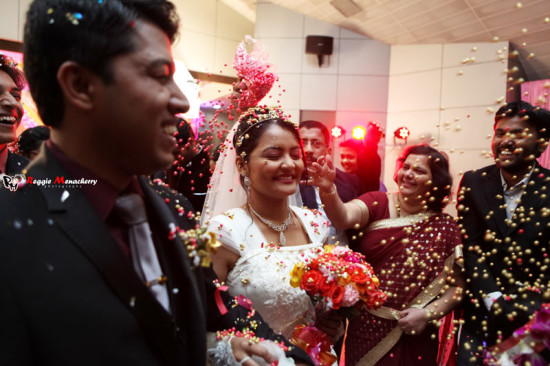 Indian christian bride