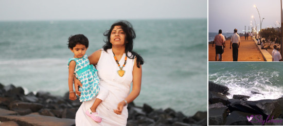 Pondicherry promenade beach