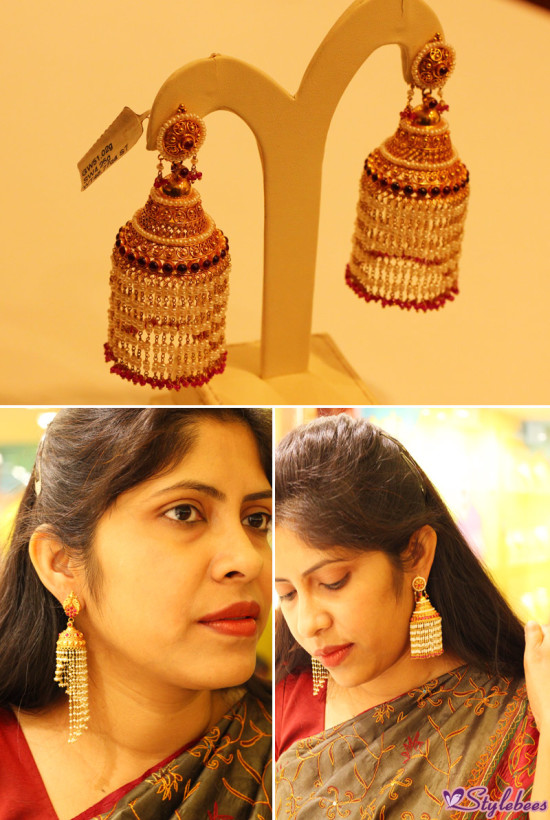 Jhumka design by kalyan jewellers