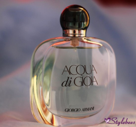 Armani acqua di gioia perfume review