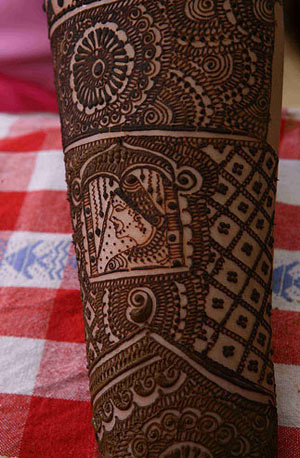 henna design for hands