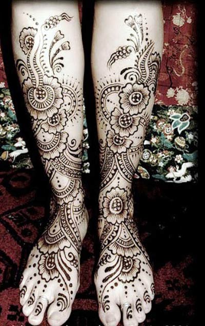 henna for foot