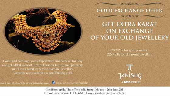Donât Miss Tanishq Gold Exchange Offer - Stylebees.com