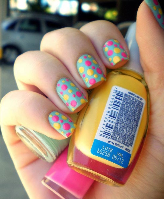 colorful-and-easy-nail-art-designs-for-this-summer