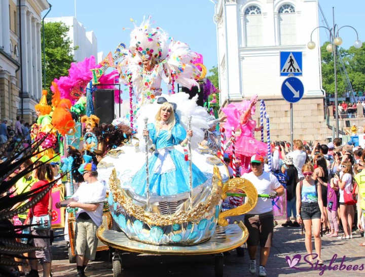 Samba carnival at Helsinki 2