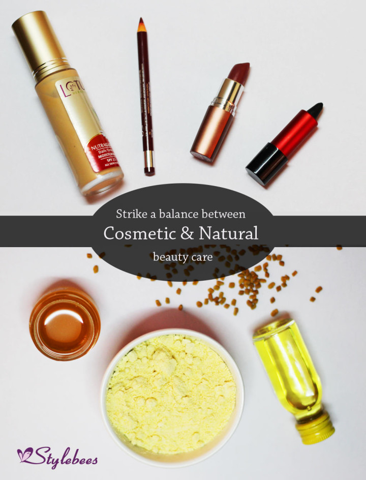 Avoid cosmetics and use best natural skin care products
