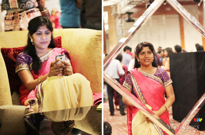 Saree fashion at  at Bangalore Fashion Week