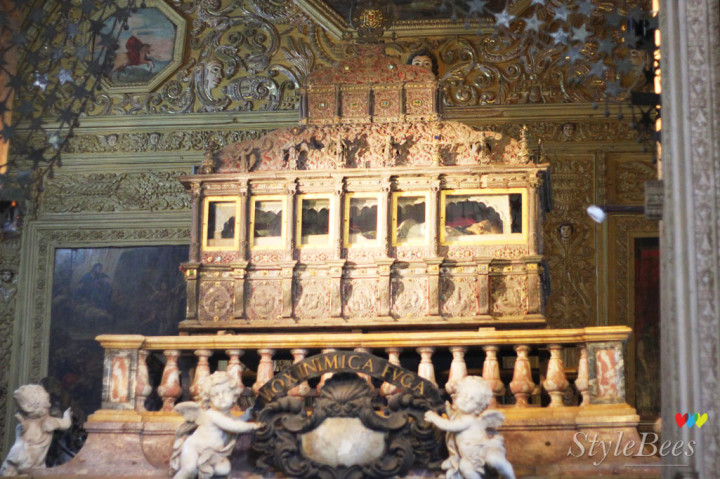 Relics of St. Francis Xavier in goa