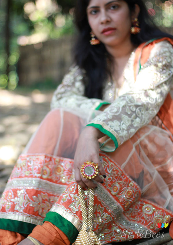 anarkali-salwar-kurta-and-gota-jewelry