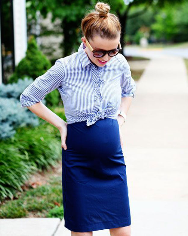 semi-formal-kind-of-look-with-a-skirt-and-tie-shirt-during-pregnancy-pin8